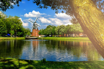 Stadtpark von Papenburg, Ostfriesland
