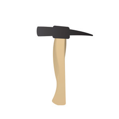 Hammer for construction. Vector illustration tool. Design renovation