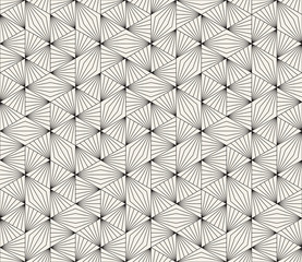 Obraz premium 1Vector seamless pattern. Modern stylish abstract texture. Repeating geometric tiles