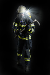 Fototapeta premium Feuerwehrmann