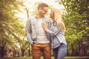 Fototapeta premium Lovely couple.