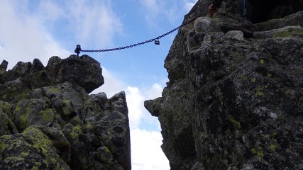 Fototapeta premium Górska szczelina