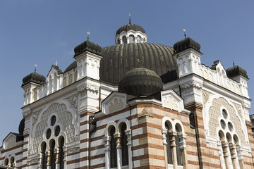 Fototapeta na wymiar Sinagoga de Sofía, Bugaria.