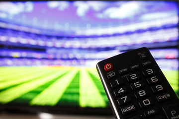 Football match and remote control
