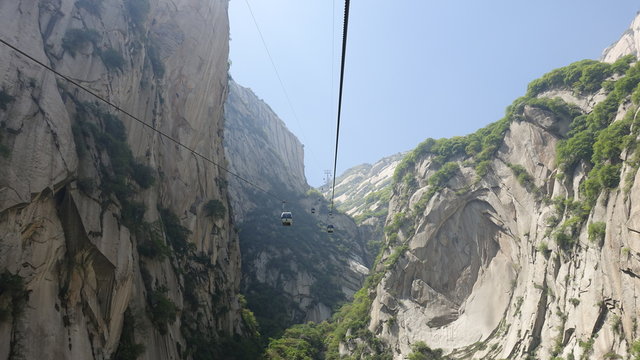 Ropeway Hua Mountain