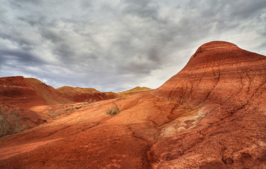 Red Desert Mountains