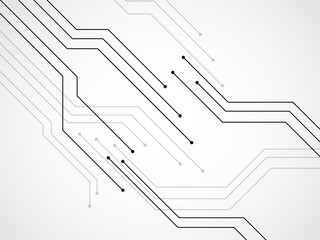 Circuit board, technology background, vector illustration eps 10