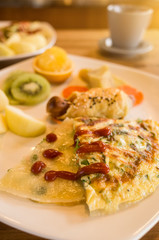 breakfast in the morning
