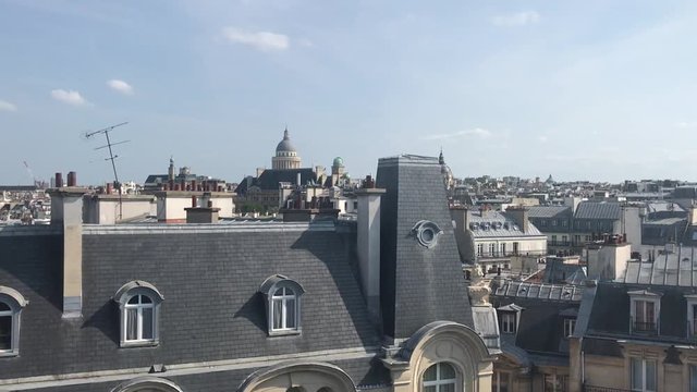 Panorama du quartier Latin à Paris	