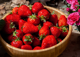 Yummy strawberries