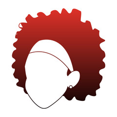 Young man faceless vector illustration graphic design