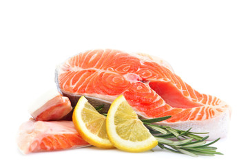 Steak fish salmon