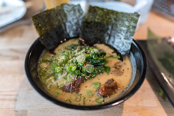 Ramen Soup at ZaO Restaurant , Amsterdam, Netherlands