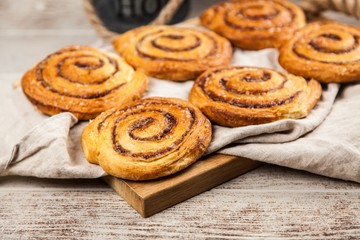Traditional cinnamon rolls