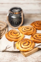Traditional cinnamon rolls