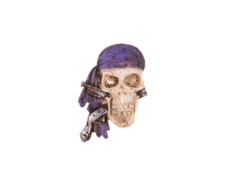 pirate, white isolated background