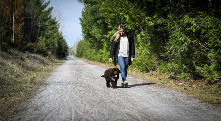 dog walking