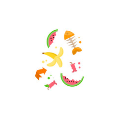 Vector management concept  separation garbage