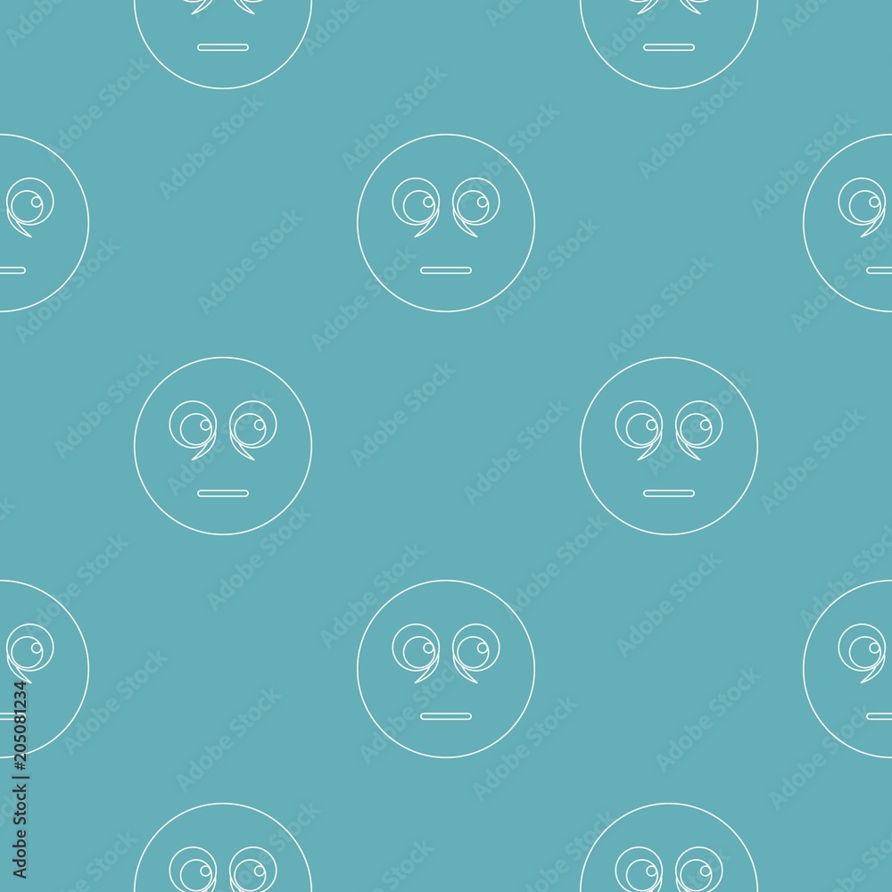 Poster smile pattern vector seamless repeating for any web design