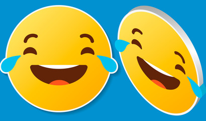 Face with tears of joy emoji