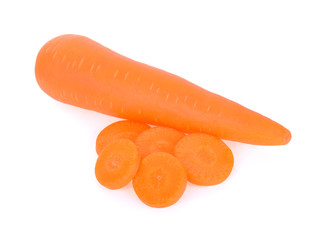 carrot isolated on white background