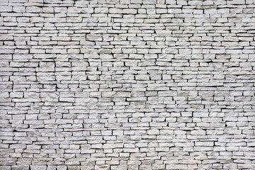 Flat stones wall background