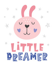 Scandinavian style Childish poster