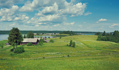 Obraz premium Russian summer meadow