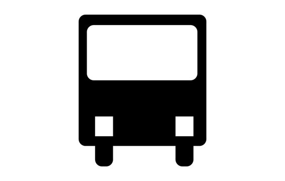 Simple bus icon