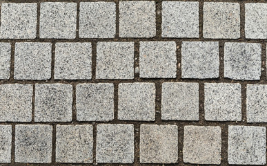 Gray cobbles textured background