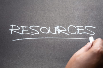 Resources on Chalkboard
