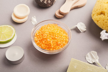 Natural cosmetics for home or salon spa treatment