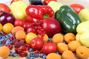 Fototapeta na wymiar Fruits and vegetables.