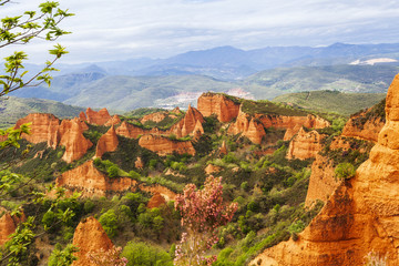 Las Médulas, mina romana de oro abandonada