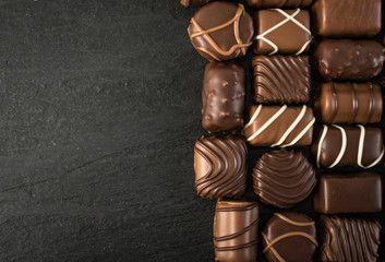 Chocolate Sweets Background