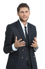 portrait of a successful young businessman.