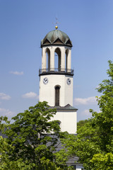 Fototapeta na wymiar St. Laurentiuskirche Auerbach
