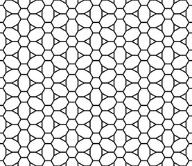 Seamless geometric pattern based on Kumiko ornament