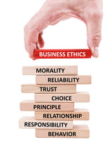 business ethics - obrazy, fototapety, plakaty