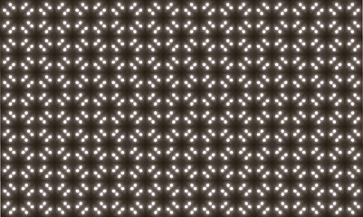 Geometric polygons background with glowing lights , abstract black metallic wallpaper, vector illustration