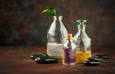 Spa Kit. Shampoo, Soap Liquid. Shower Gel.