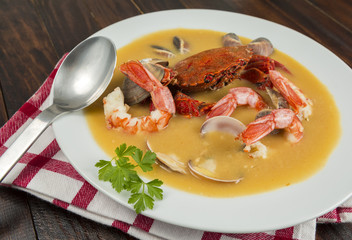 Sopa de marisco