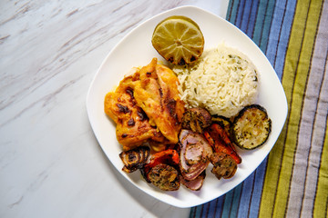 Grilled Mango Lime Chicken