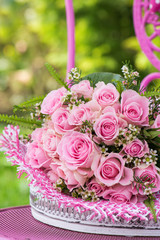 Obraz premium Rosa Rosenstrauß