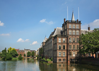 Binnenhof at Hague (Den Haag). South Holland. Netherlands