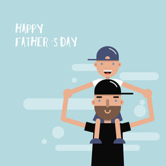 Happy Fathers Day card.