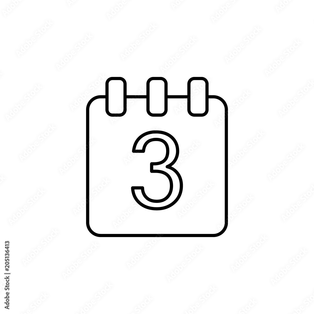 Poster the calendar icon. element of web icon for mobile concept and we