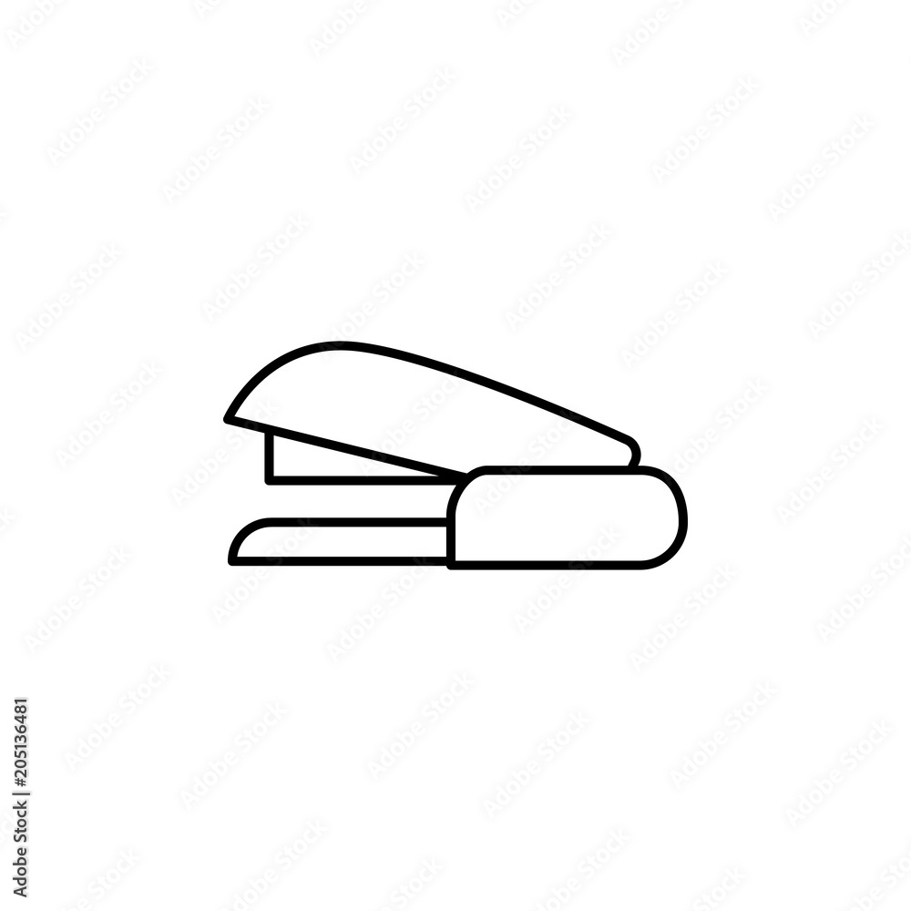 Poster stapler icon. element of web icon for mobile concept and web app
