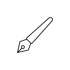 ink pen icon. Element of web icon for mobile concept and web app