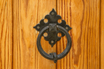 Vintage old fashioned door knocker